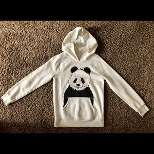 Girl's Cat & Jack Panda Sweatshirt